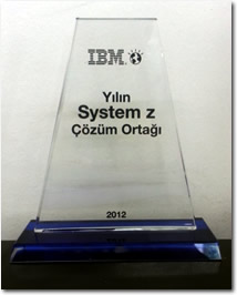 2012 - IBM System z Solution Partner of the Year Award