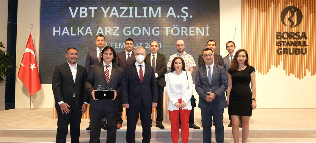 Gong rang for VBT Software in Borsa Istanbul