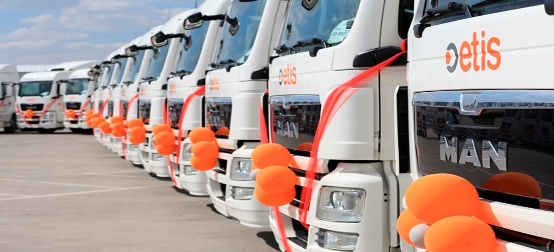 We signed the E-Ledger agreement with Etis Logistic Inc